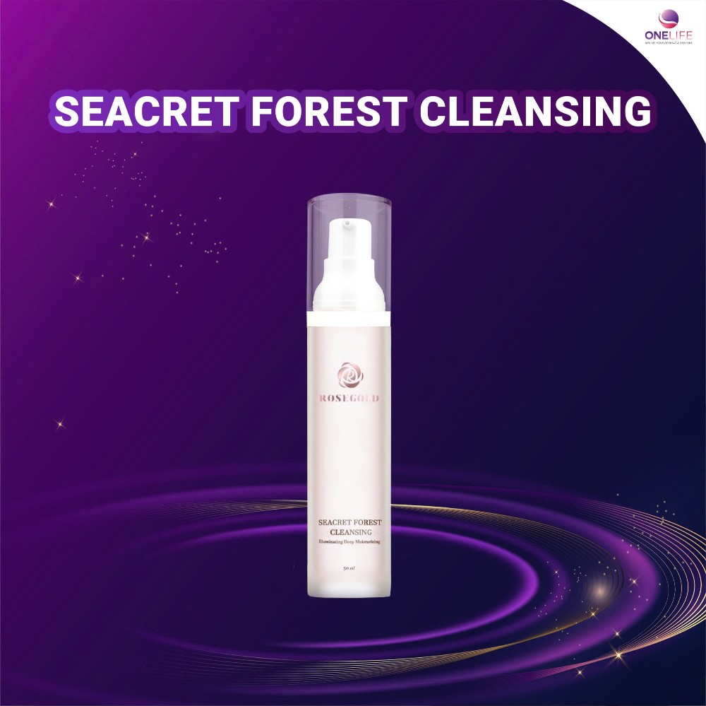 Rosegold Seacret Forest Cleansing Gel - Hàn Quốc