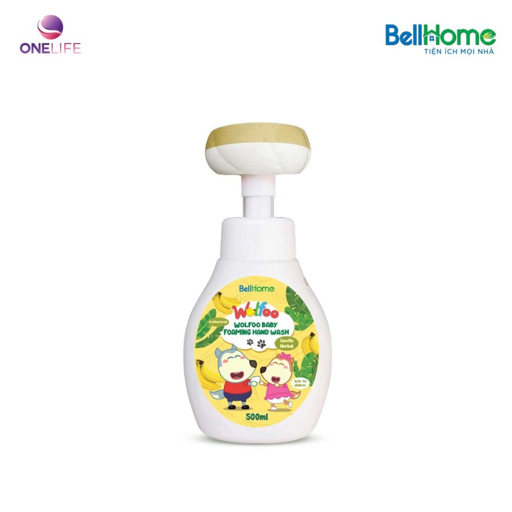 Bọt Rửa Tay Cho Bé Wolfoo Baby 500ML