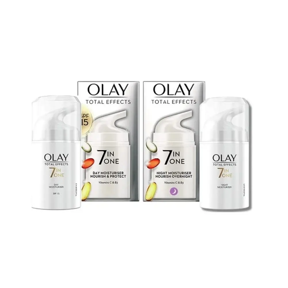 OLAY TOTAL EFFECTS 7IN1 NGÀY – SPF15 – Dưỡng sáng da + Chống lão hoá toàn diện cho da trên 25+