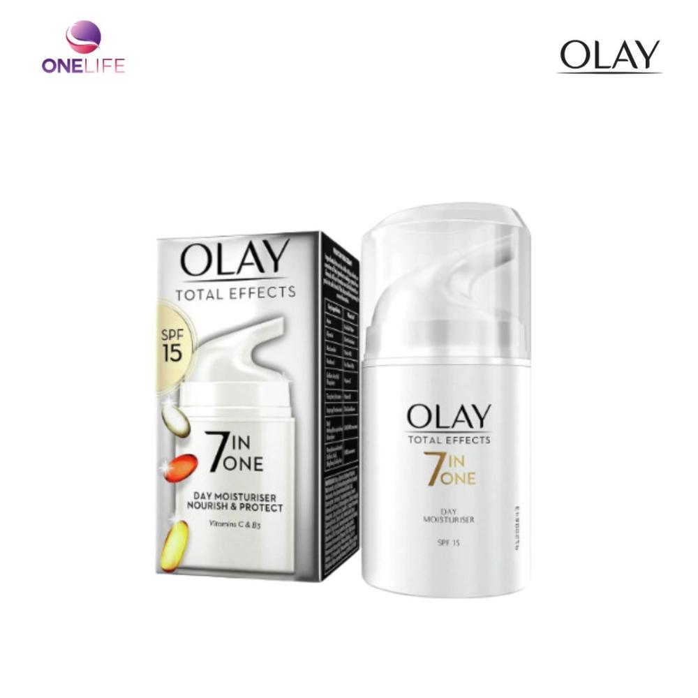OLAY TOTAL EFFECTS 7IN1 NGÀY – SPF15 – Dưỡng sáng da + Chống lão hoá toàn diện cho da trên 25+