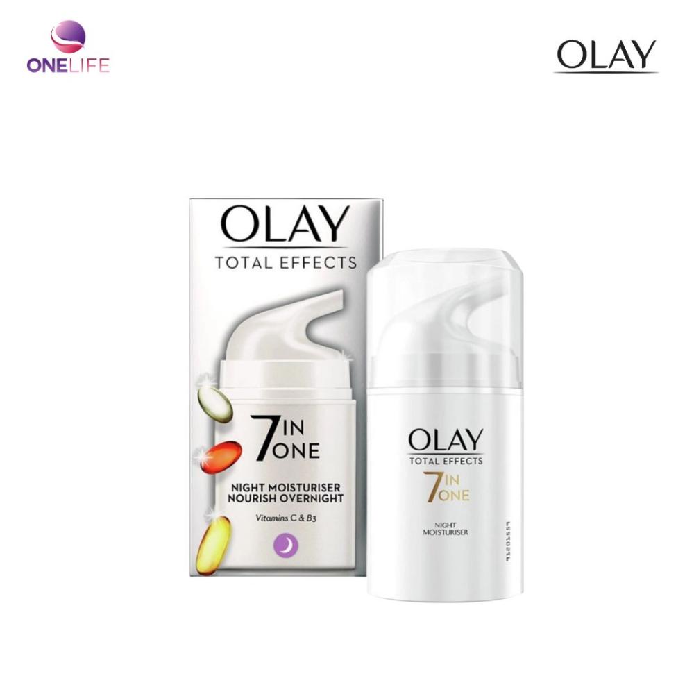 KEM DƯỠNG ĐÊM OLAY 7-IN-1 – PHỤC HỒI & CHỐNG LÃO HÓA TOÀN DIỆN TRONG KHI NGỦ