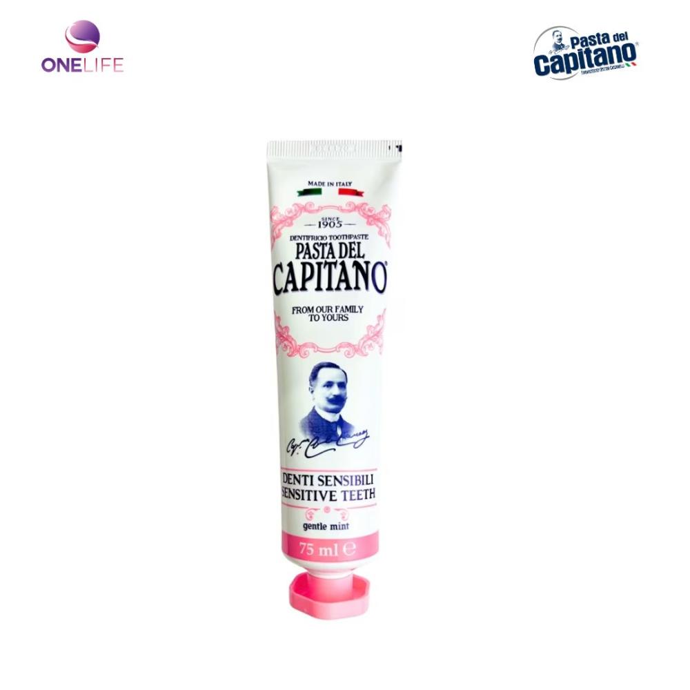 Kem đánh răng Capitano cho răng Nhạy cảm Pasta del Capitano 1905 Sensitive