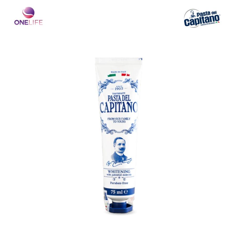 Kem đánh răng làm trắng răng Pasta Del Capitano 1905 Whitening