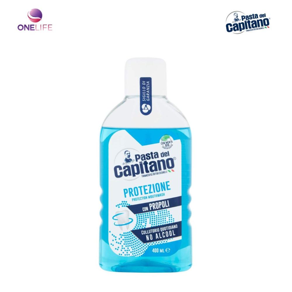 Nước Súc Miệng Bảo Vệ Khoang Miệng Toàn Diện Pasta Del Capitano Protezione Mouthwash - 400ml